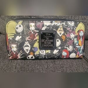 Disney Tim Burton The Nightmare Before Christmas Character Wallet - Black Multi
